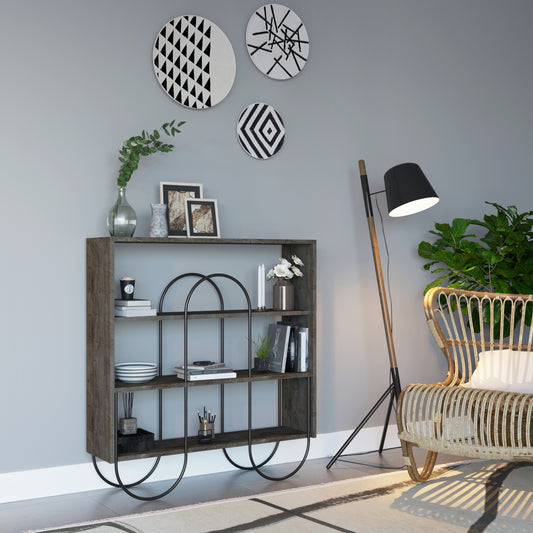 Norfolk Console Sideboard Display Unit Dark Coffee