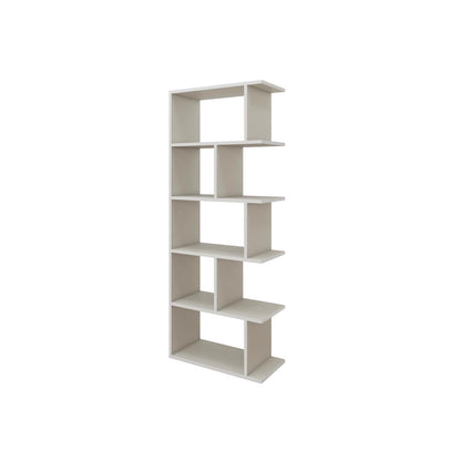 Tapi Modern Bookcase Display Unit Sandstone Tall 159cm