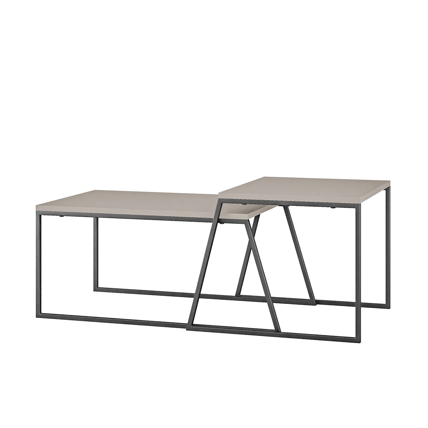 Pal Modern Coffee Table Mocha Grey
