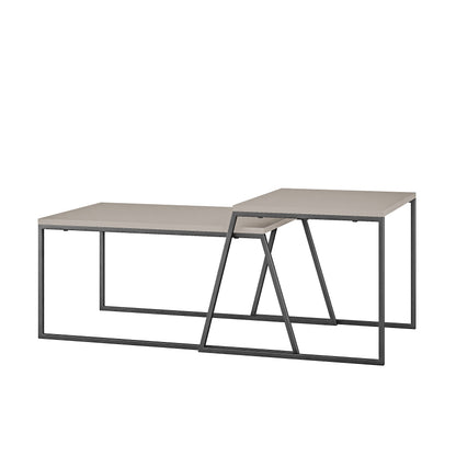 Pal Modern Coffee Table Mocha Grey