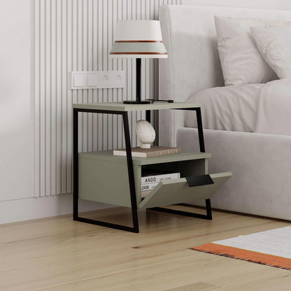 Pal Modern Nightstand Ash Green