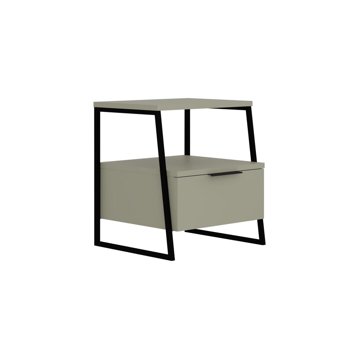 Pal Modern Nightstand Ash Green