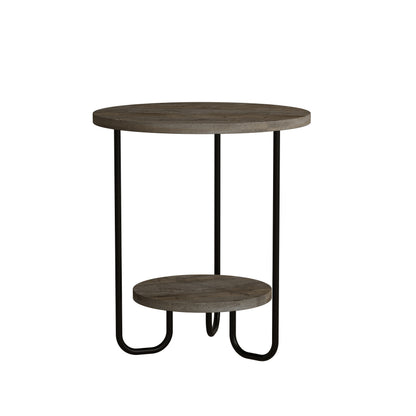 Corro Modern Side End Table Dark Coffee
