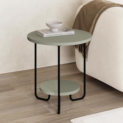 Corro Modern Side End Table Ash Green