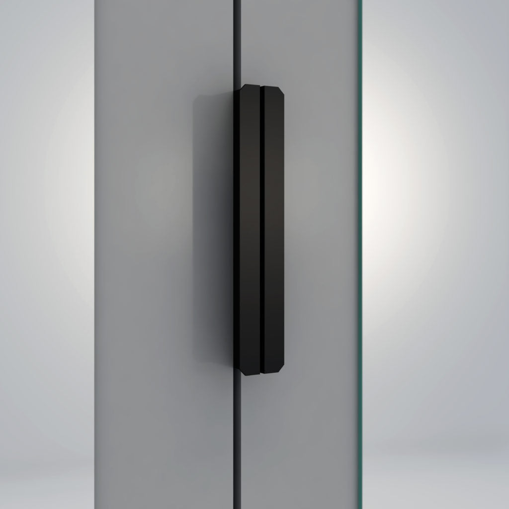 Madrid 4 Door 2 Drawer Mirrored Wardrobe – Grey/White Gloss Finish