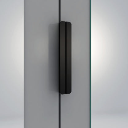 Madrid 4 Door 2 Drawer Mirrored Wardrobe – Grey/White Gloss Finish