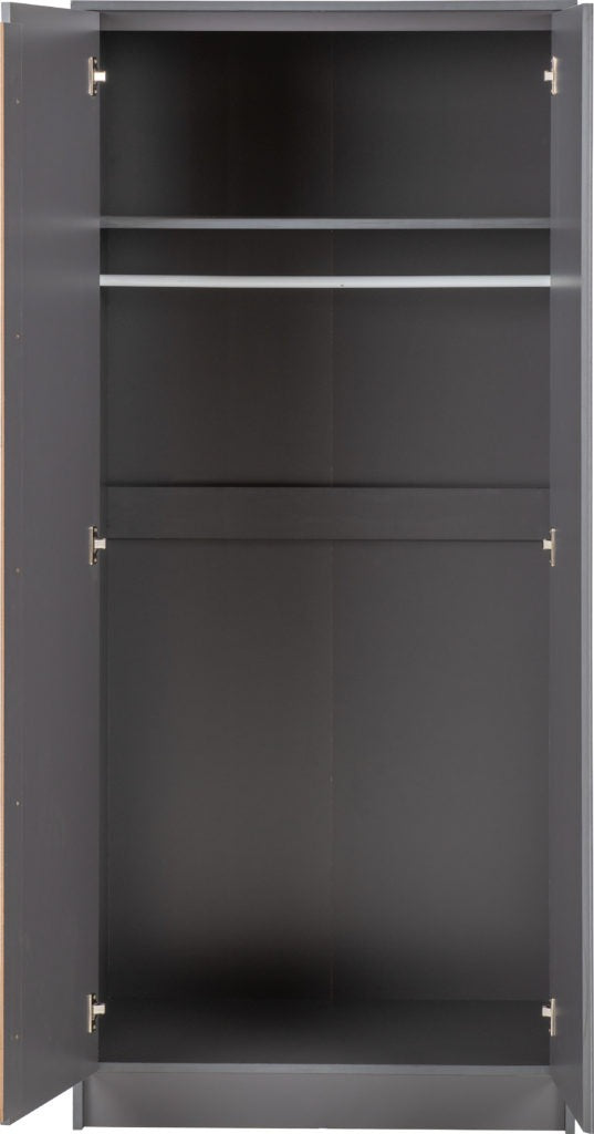 Malvern 2 Door Wardrobe – Multiple Finishes