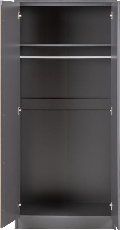 Malvern 2 Door Wardrobe – Multiple Finishes