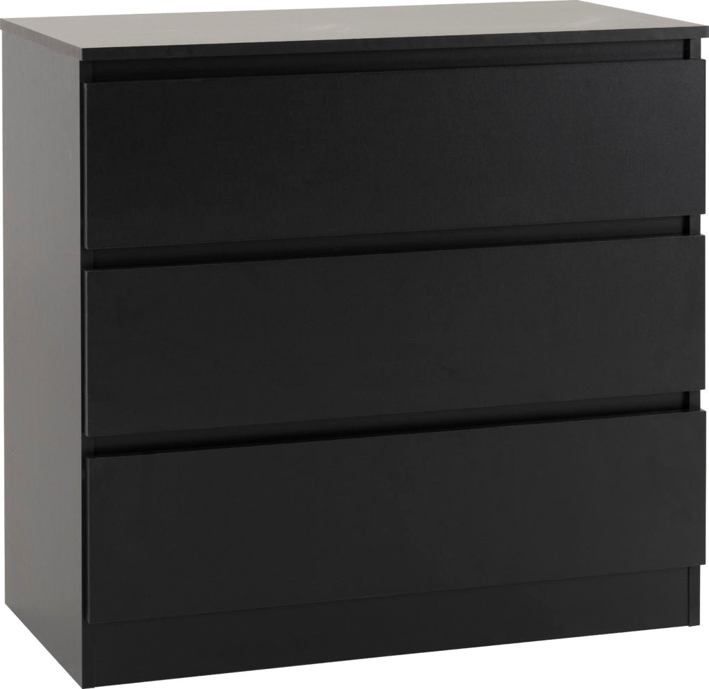 Malvern 3 Drawer Chest – Multiple Finishes