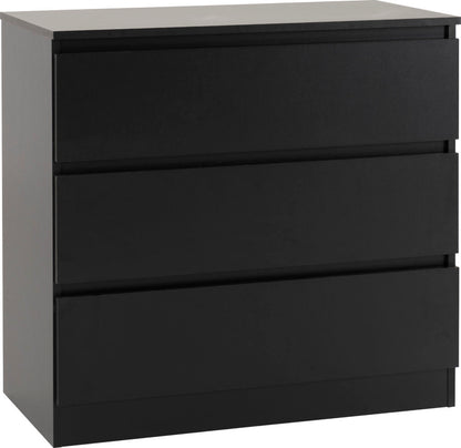 Malvern 3 Drawer Chest – Multiple Finishes