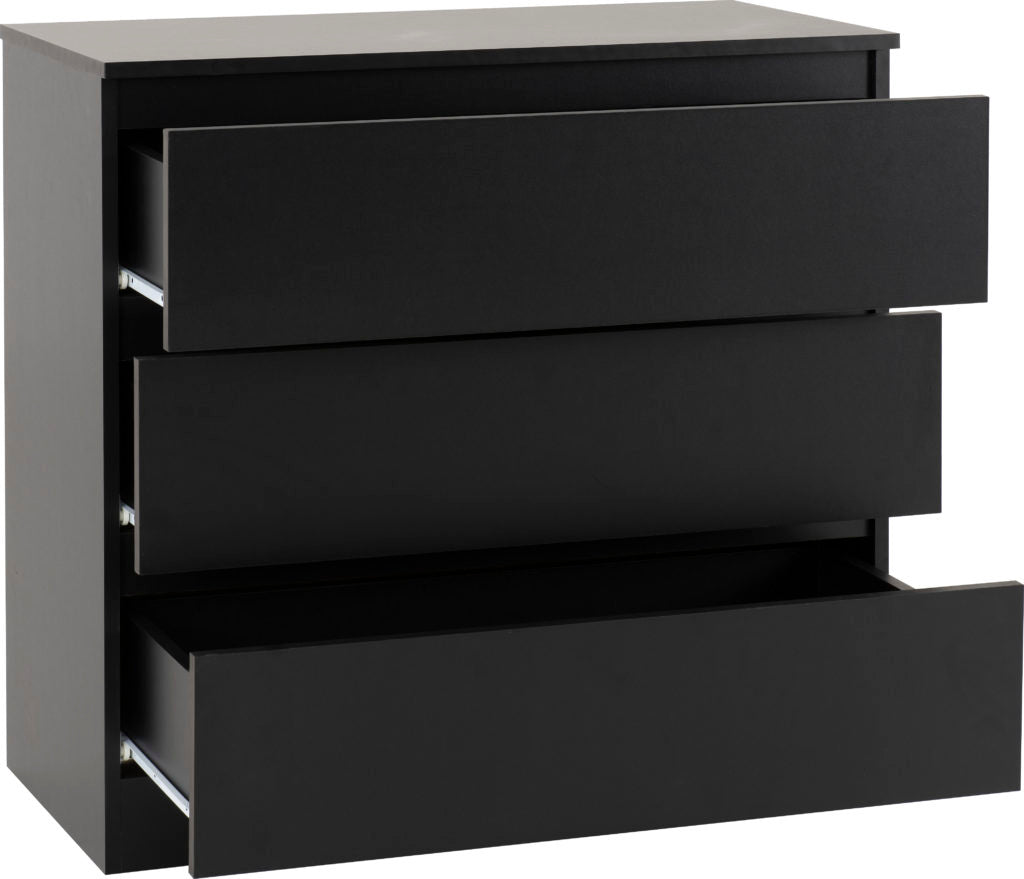 Malvern 3 Drawer Chest – Multiple Finishes