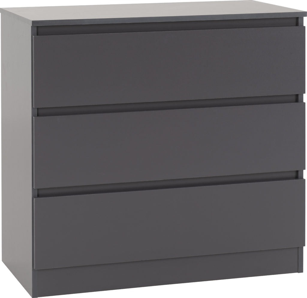 Malvern 3 Drawer Chest – Multiple Finishes