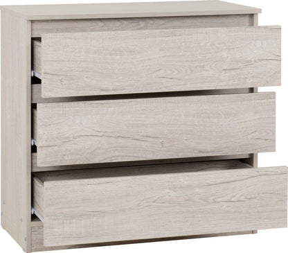 Malvern 3 Drawer Chest – Multiple Finishes