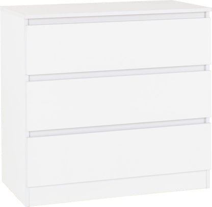 Malvern 3 Drawer Chest – Multiple Finishes