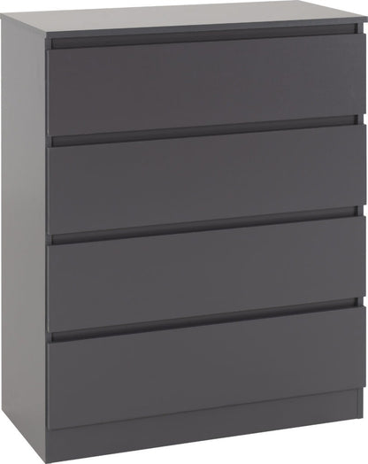 Malvern 4 Drawer Chest – Multiple Finishes