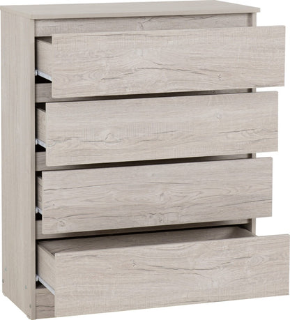 Malvern 4 Drawer Chest – Multiple Finishes
