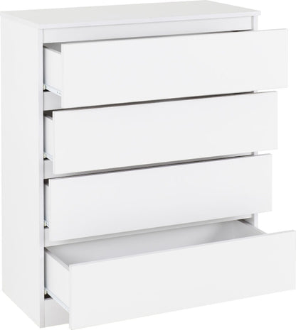Malvern 4 Drawer Chest – Multiple Finishes
