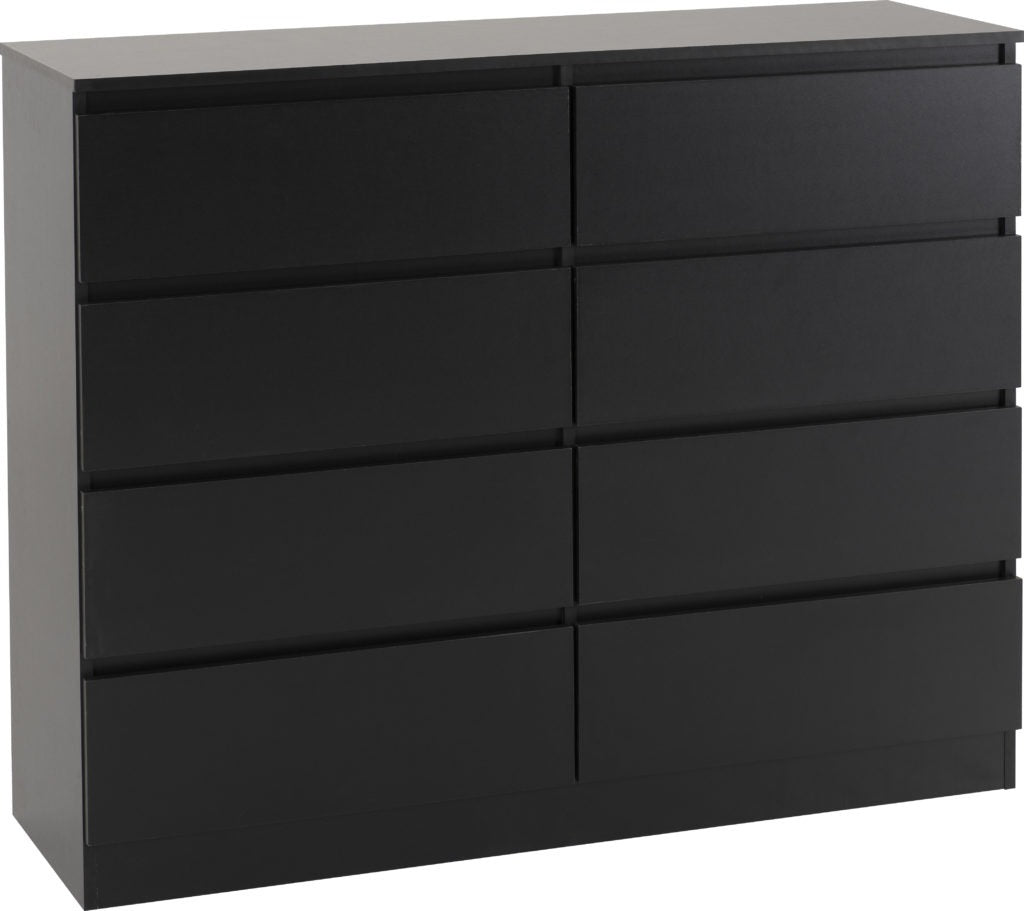 Malvern 8 Drawer Chest - Multiple Finishes