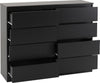 Black / 8 Drawer