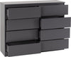 Grey / 8 Drawer