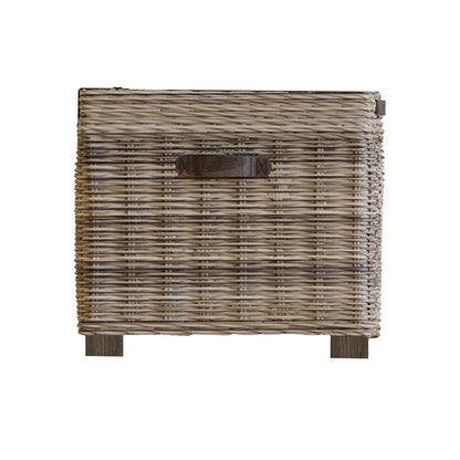 Maya Handmade Kubu Rattan Storage Side Table
