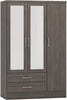 Black Wood Grain / 3 Door