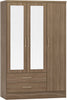 Rustic Oak Effect / 3 Door