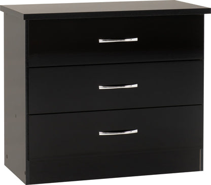 Nevada 3 Drawer Chest – Multiple Finishes