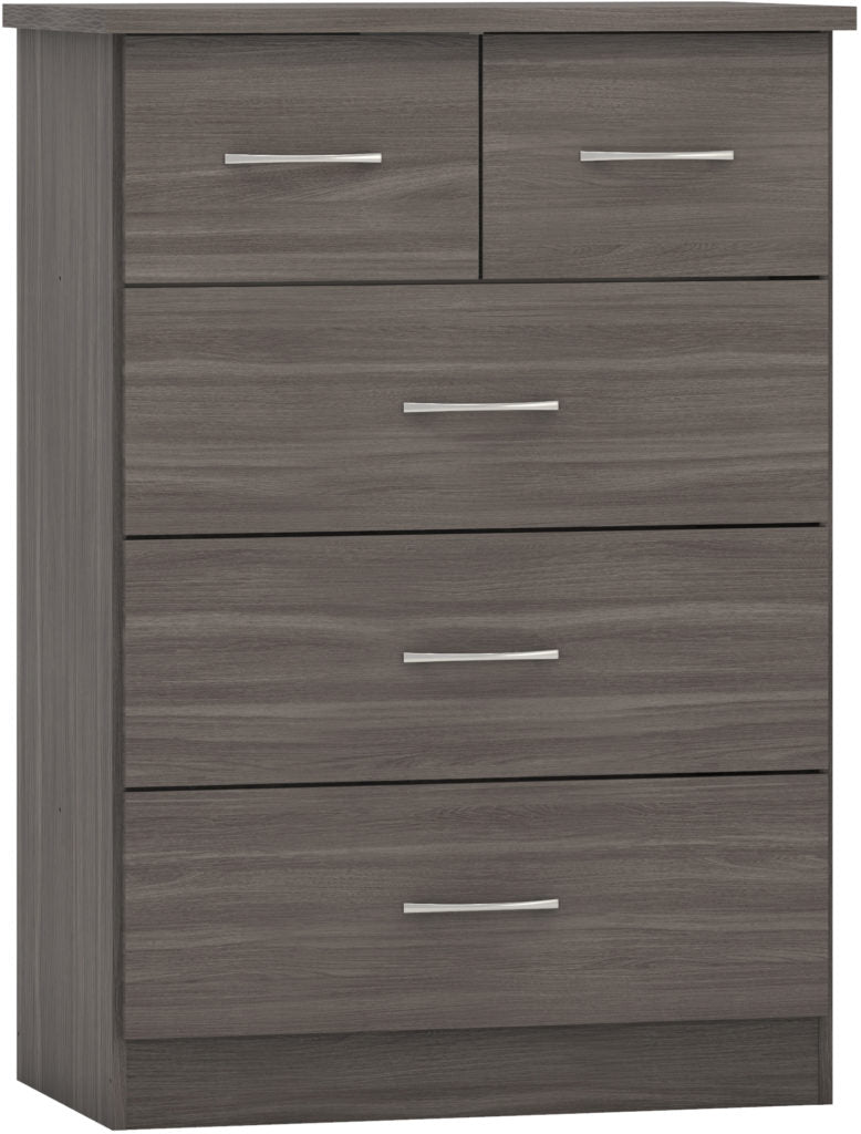 Nevada 3+2 Drawer Chest – Multiple Finishes