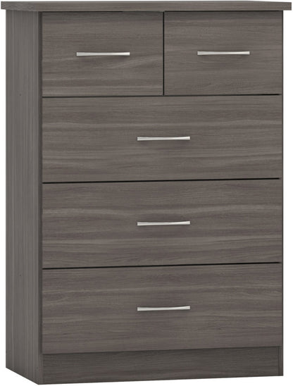 Nevada 3+2 Drawer Chest – Multiple Finishes
