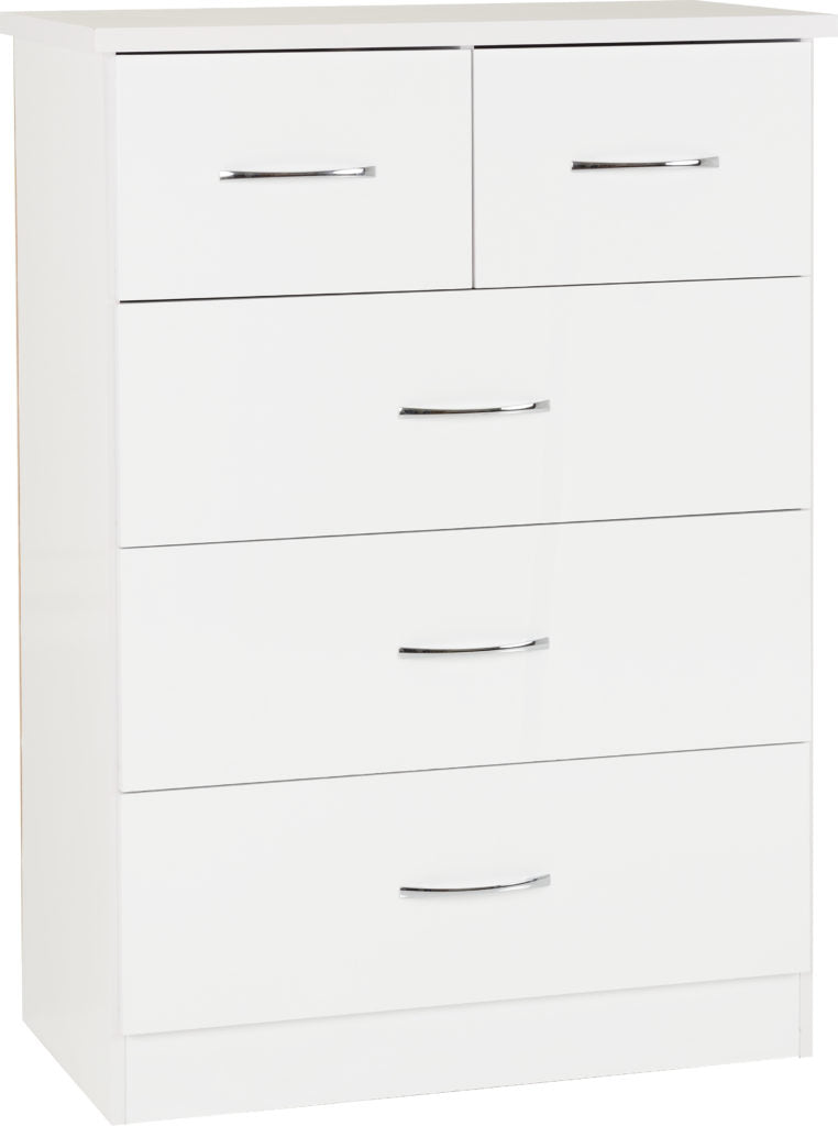 Nevada 3+2 Drawer Chest – Multiple Finishes