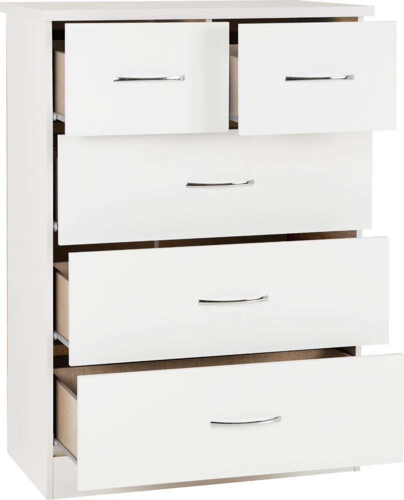 Nevada 3+2 Drawer Chest – Multiple Finishes