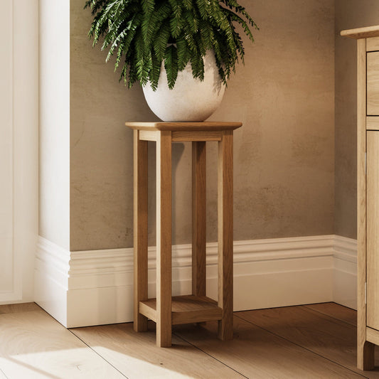 Taberno Oak End Side Table Natural Oak