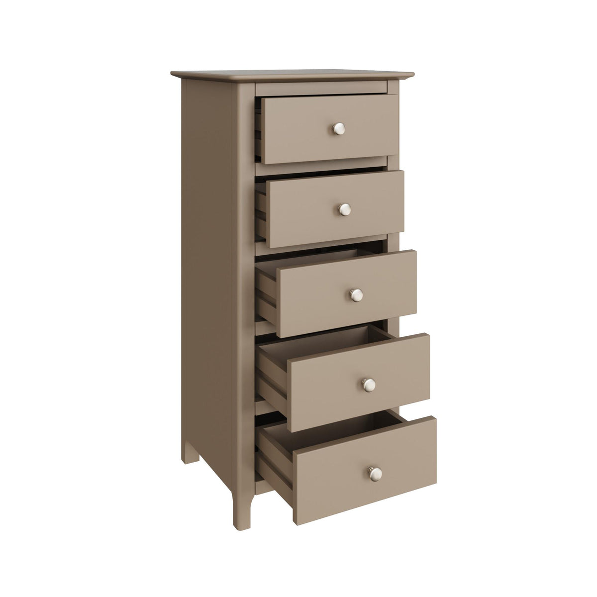 Palma 5 Drawer Chest of Drawers Putty