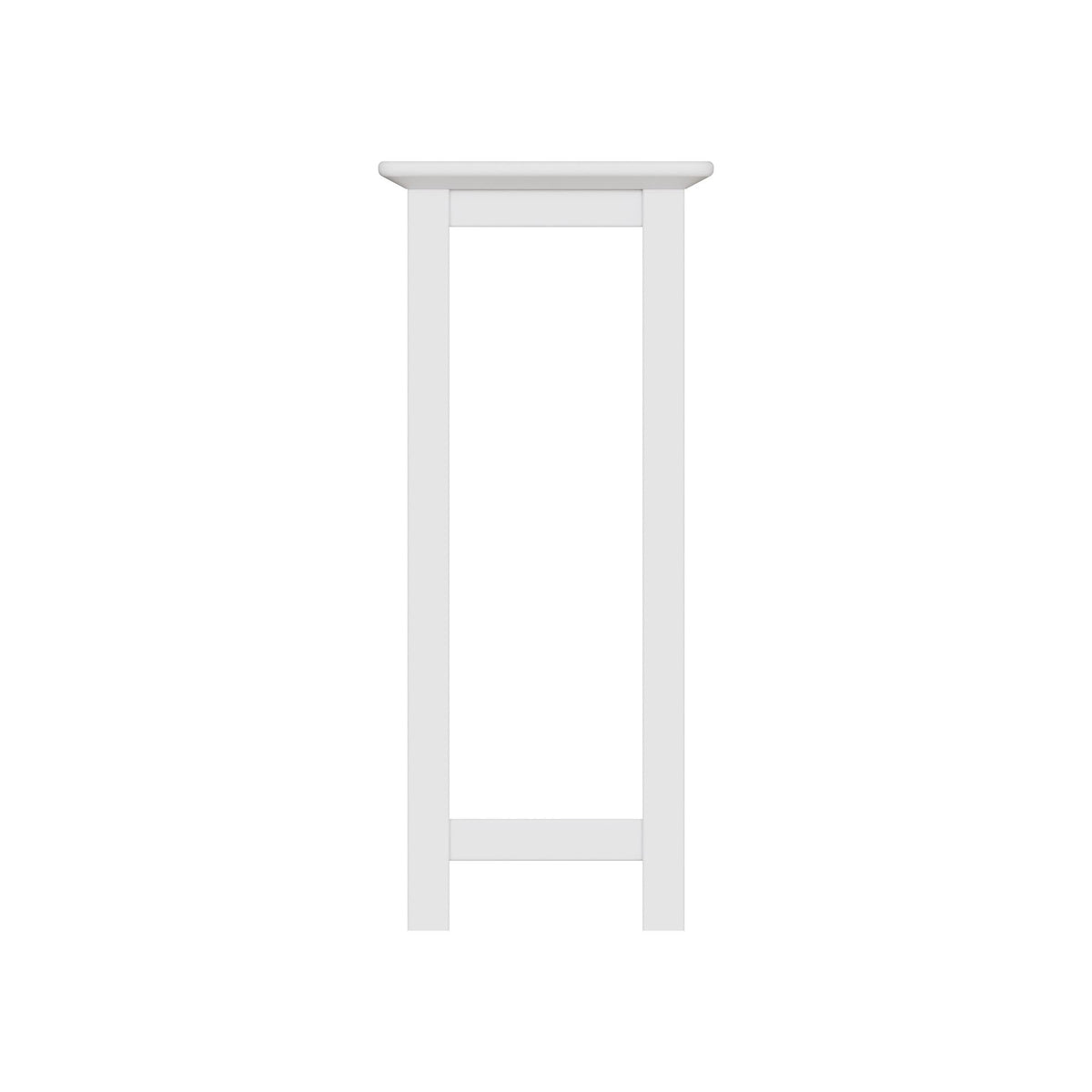 Palma Side Table Plant Stand Pure White