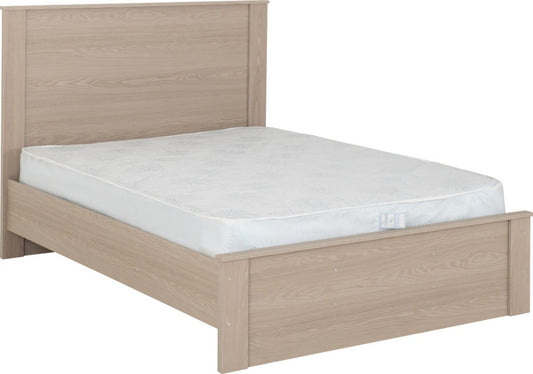 Paris 4'6" Bed – Smoked Ash Effect