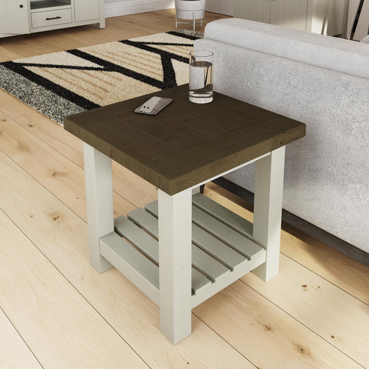 Purbeck Truffle End Side Table