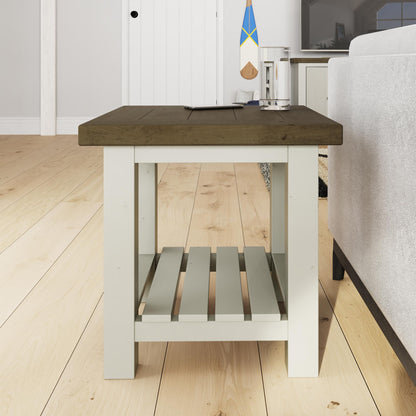 Purbeck Truffle End Side Table