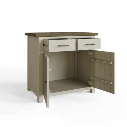 Purbeck Truffle 2 Door 2 Drawer Small Sideboard