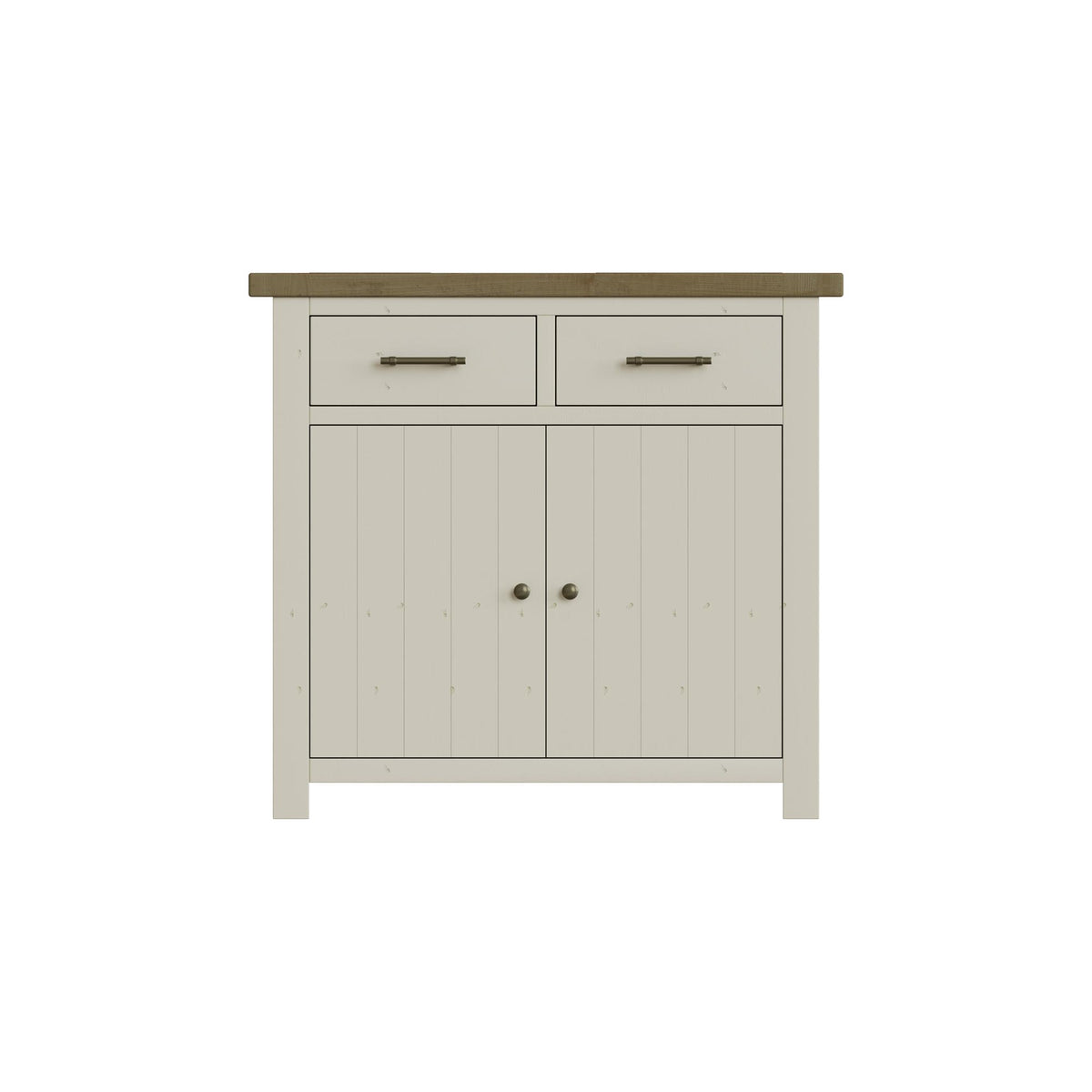 Purbeck Truffle 2 Door 2 Drawer Small Sideboard