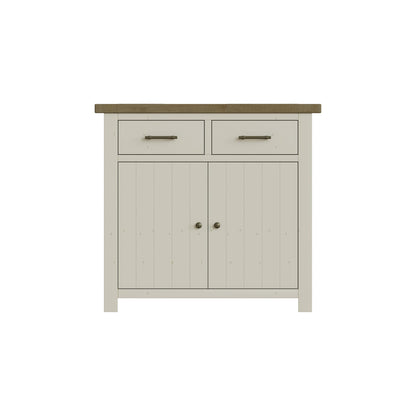 Purbeck Truffle 2 Door 2 Drawer Small Sideboard
