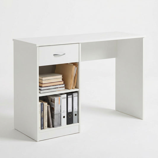Promo Study Desk Dressing Table - Matt White