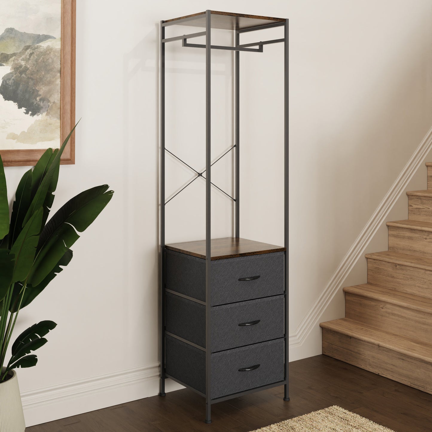 Industrial Urban Design Coat Storage Rack