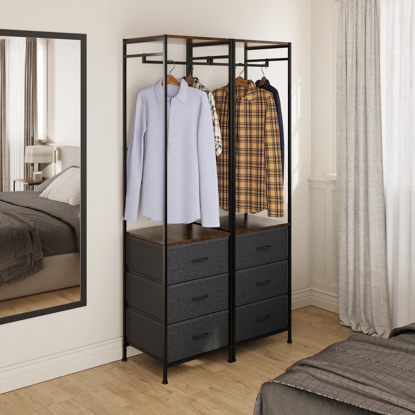 Industrial Urban Design Coat Storage Rack