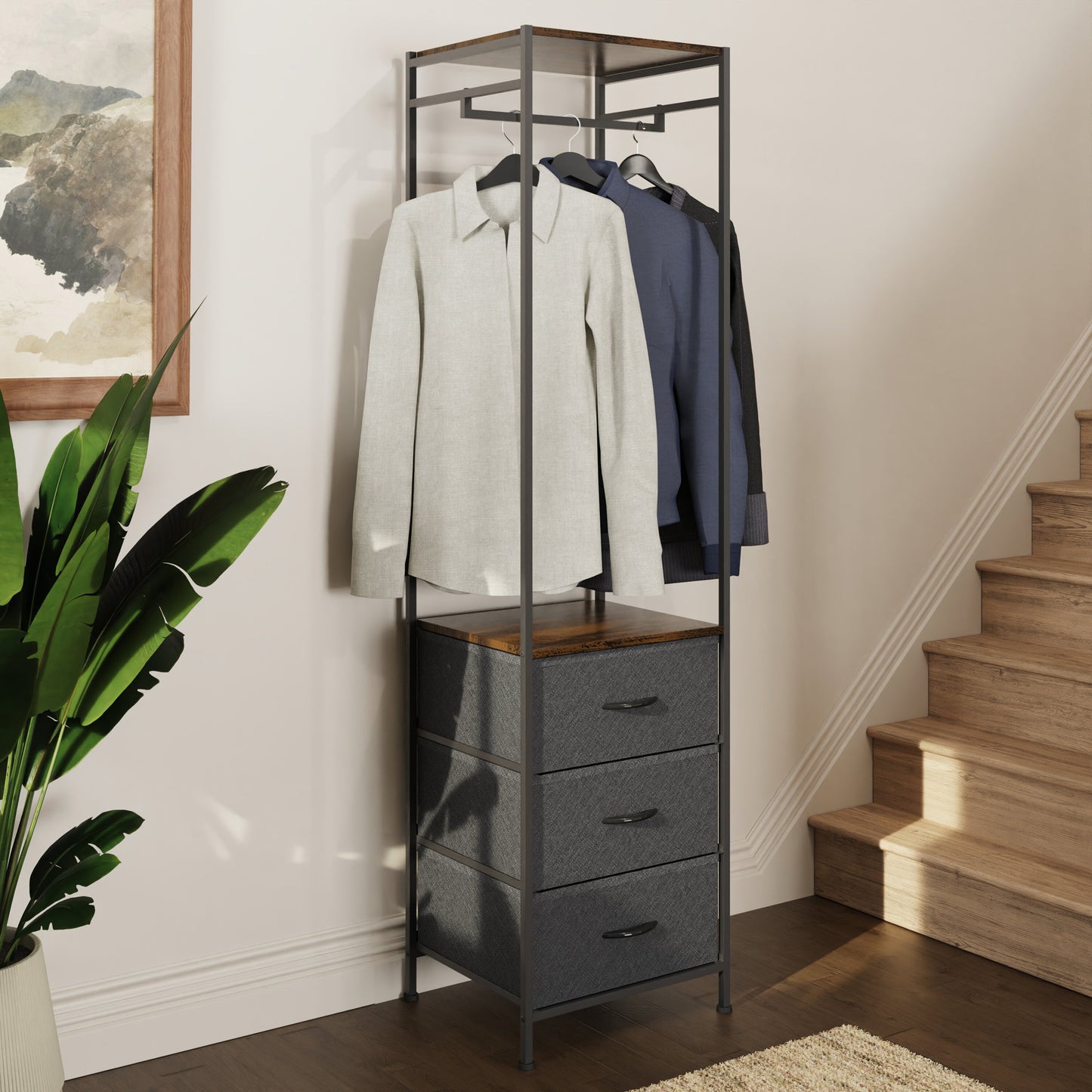 Industrial Urban Design Coat Storage Rack