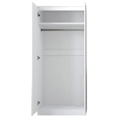Stora 2 Door Wardrobe - Matt White