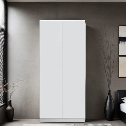 Stora 2 Door Wardrobe - Matt White