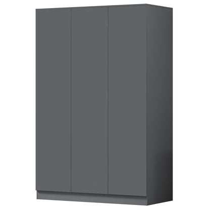 Stora 3 Door Wardrobe - Matt Dark Grey