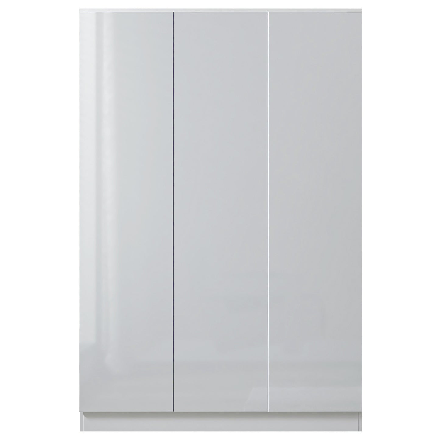 Stora 3 Door Wardrobe - White Gloss Front