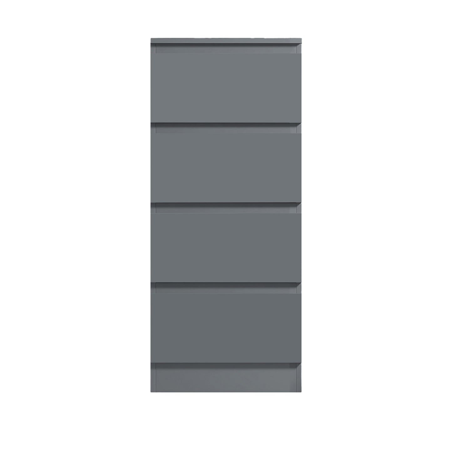 Stora 4 Drawer Chest of Drawers - Matt Dark Grey